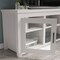 Flash Furniture Gray Wash Oak TV Stand - Glass Fronted Doors 65" GC-MBLK65-WH-GG - alternate 9